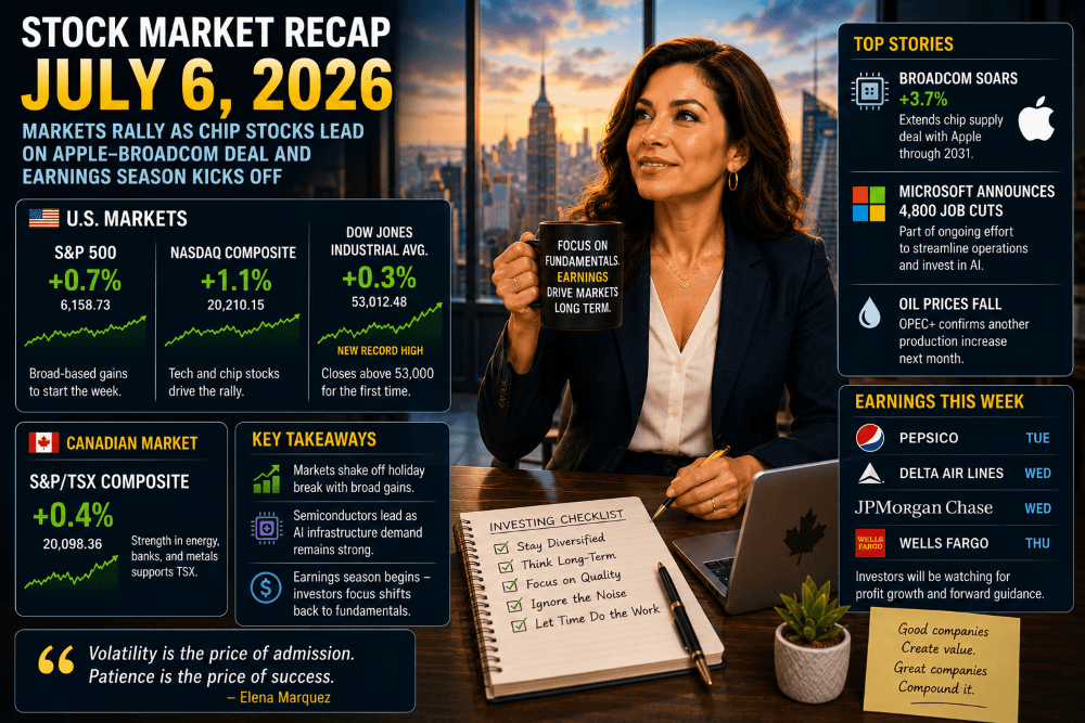 Stock Market Recap — July 6, 2026