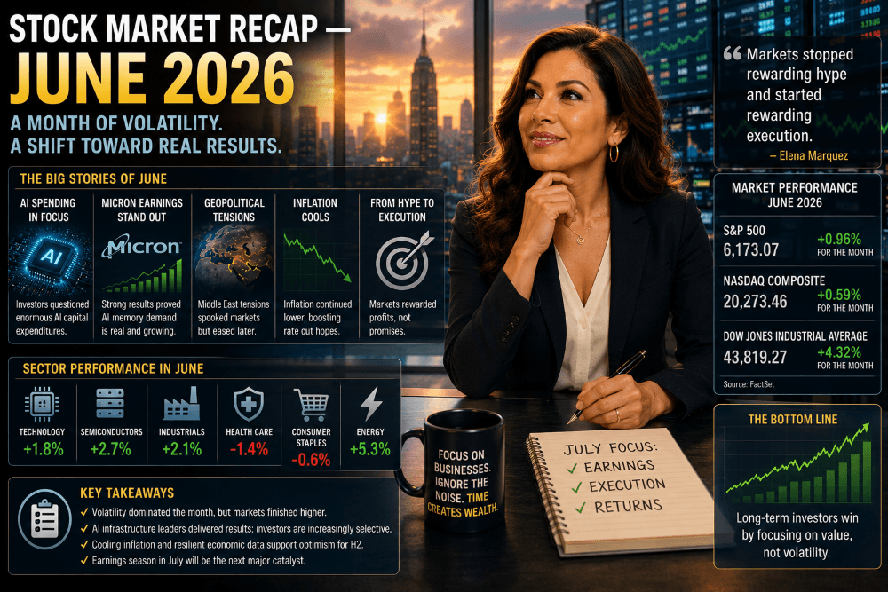 Stock Market Recap — June 2026