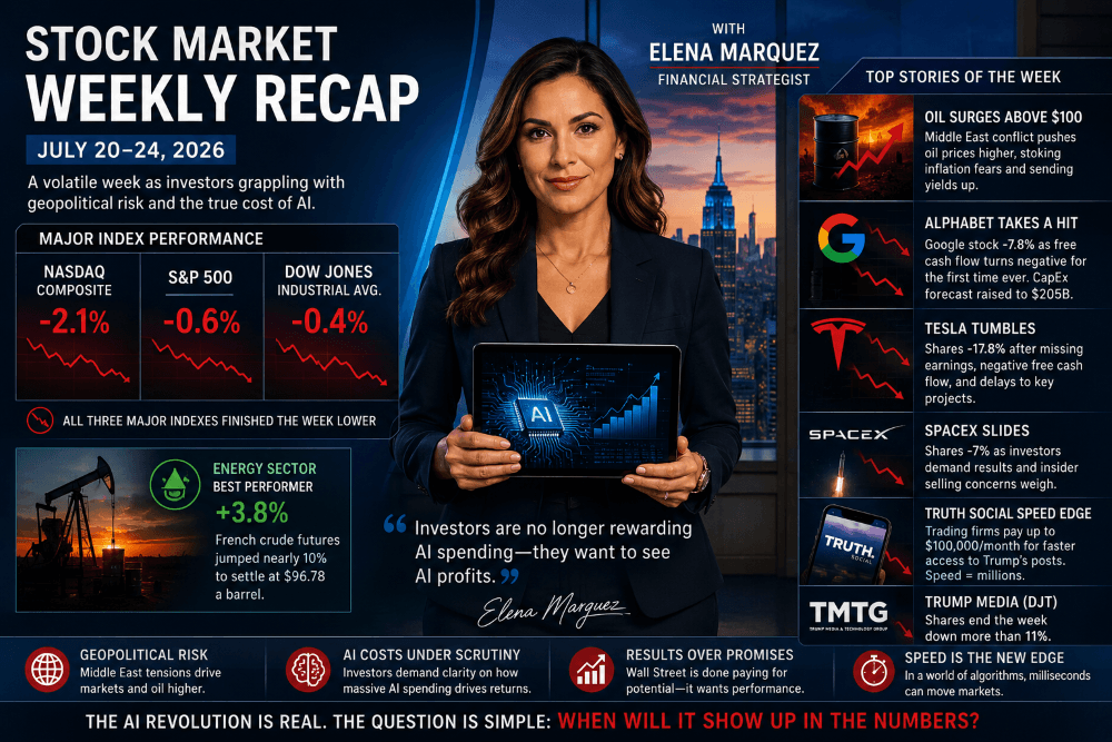 Stock Market Weekly Recap — July 20–24, 2026