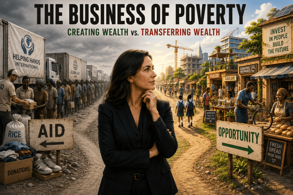The Business of Poverty: Why Helping the Poor Can Hurt the Poor