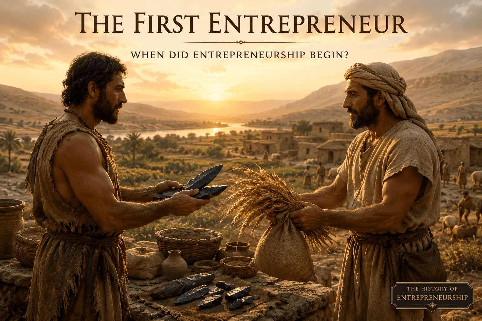 The First Entrepreneur When Did Entrepreneurship Begin