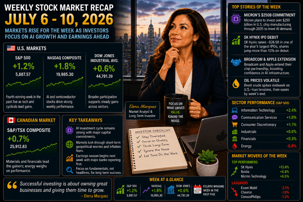 Weekly Stock Market Recap — July 6–10, 2026