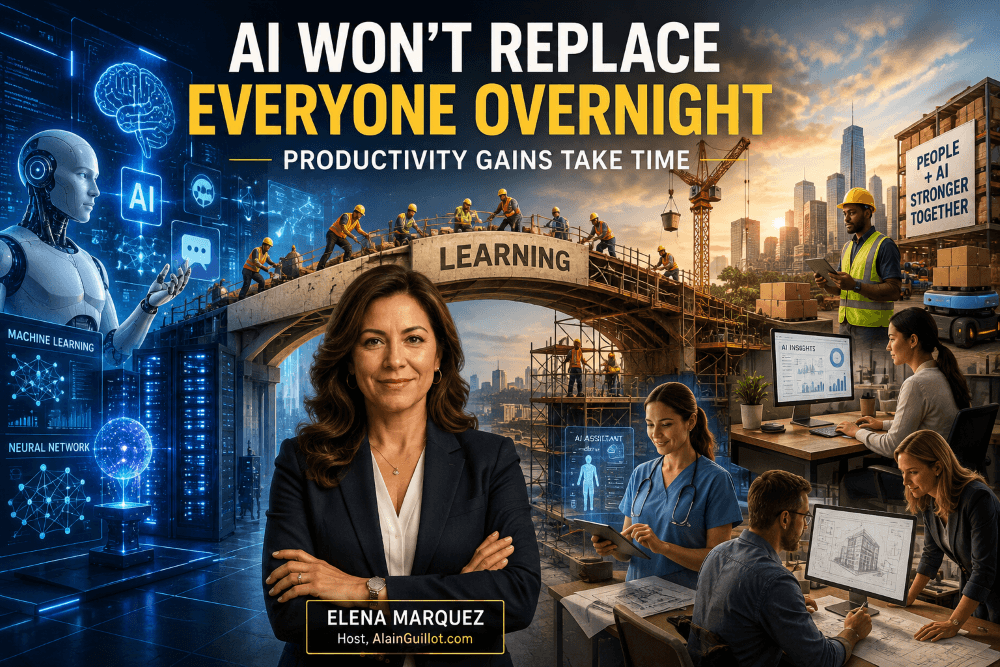 AI Won't Replace Everyone Overnight Productivity Gains Take Time