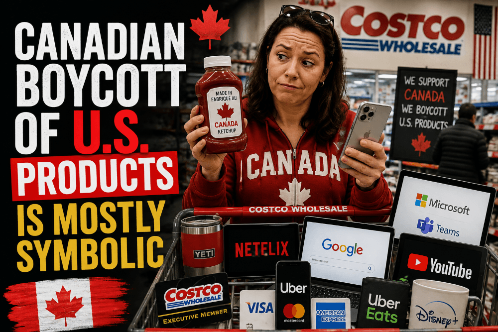 Canadian Boycott of U.S. Products Is Mostly Symbolic