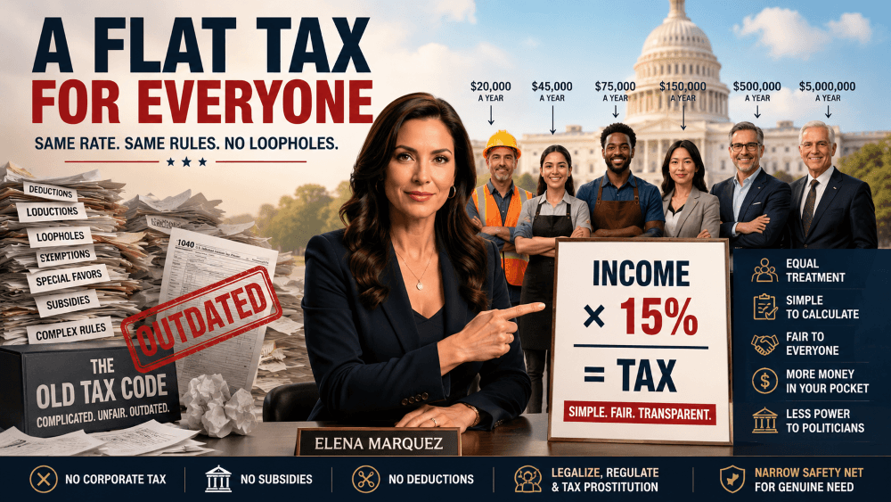 Flat Tax System: A Sensible Alternative to Today’s Tax Code