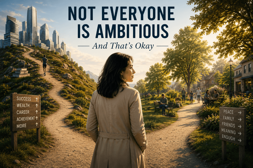 Not Everyone Is Ambitious—and That's Okay