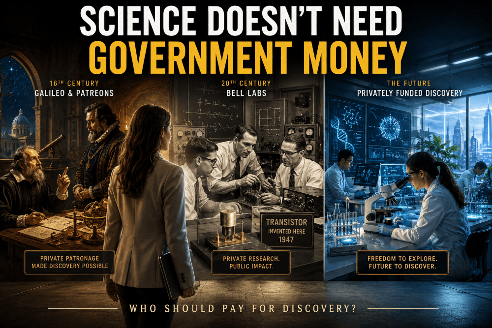 Science Doesn't Need Government Money