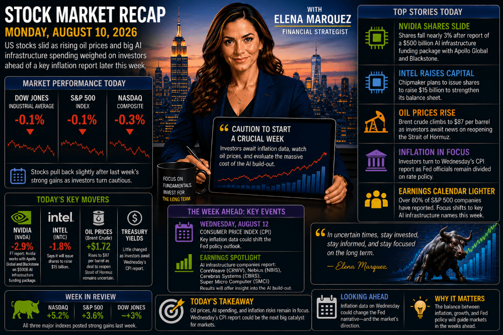 Stock Market Recap — August 10, 2026