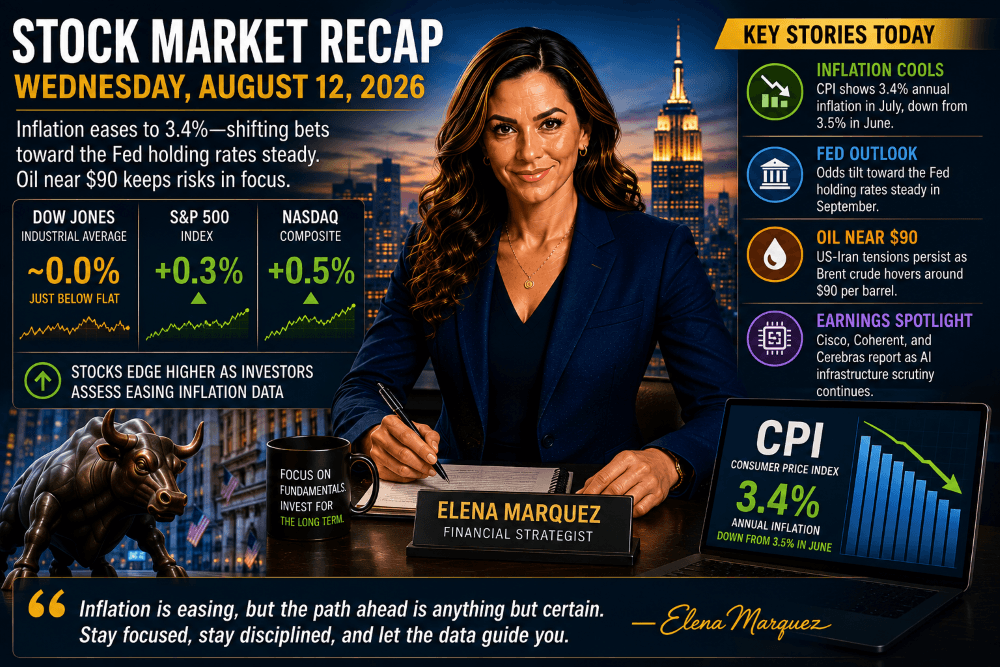 Stock Market Recap — August 12, 2026