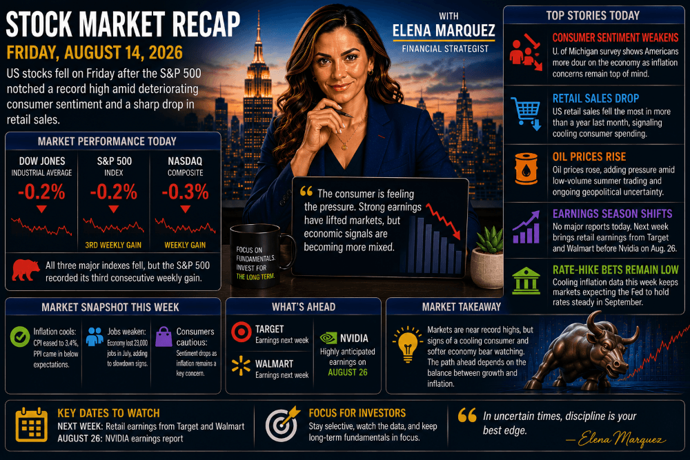 Stock Market Recap — August 14, 2026