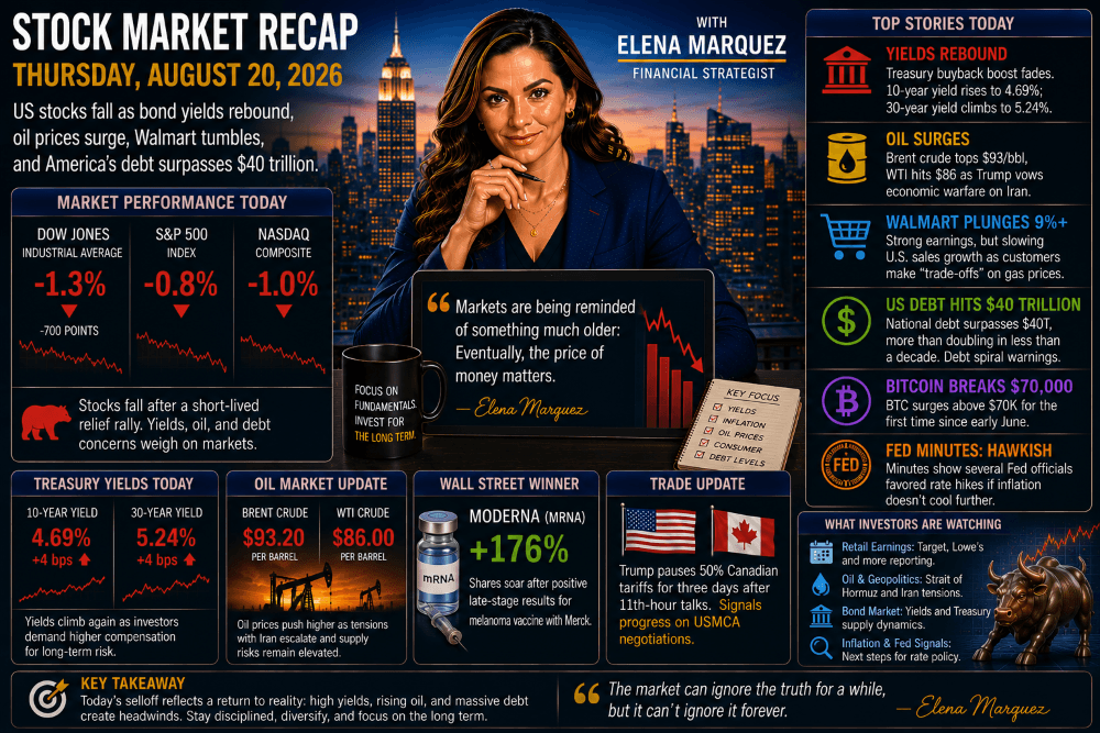 Stock Market Recap — August 20, 2026