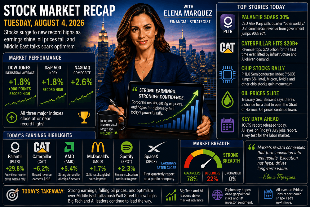 Stock Market Recap — August 4, 2026