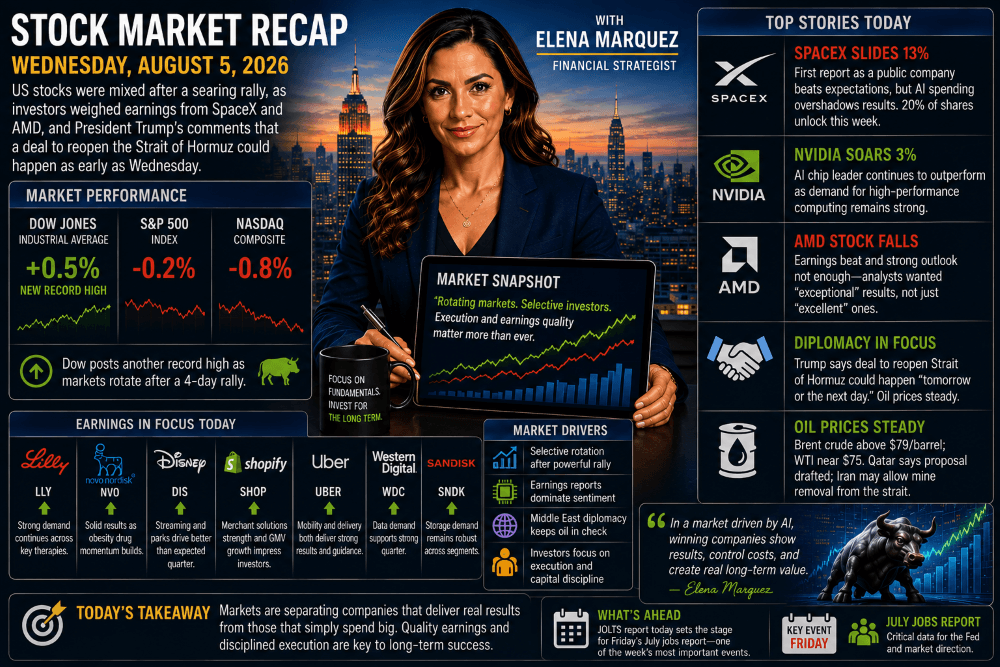 Stock Market Recap — August 5, 2026