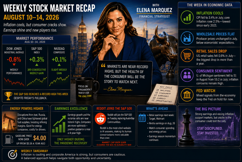 Stock Market Weekly Recap — August 10–14, 2026