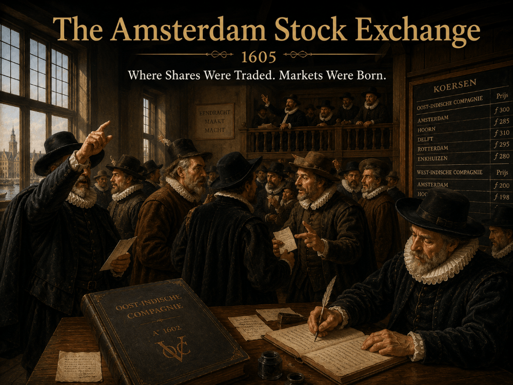 The Amsterdam Stock Exchange: Where Shares Were Born
