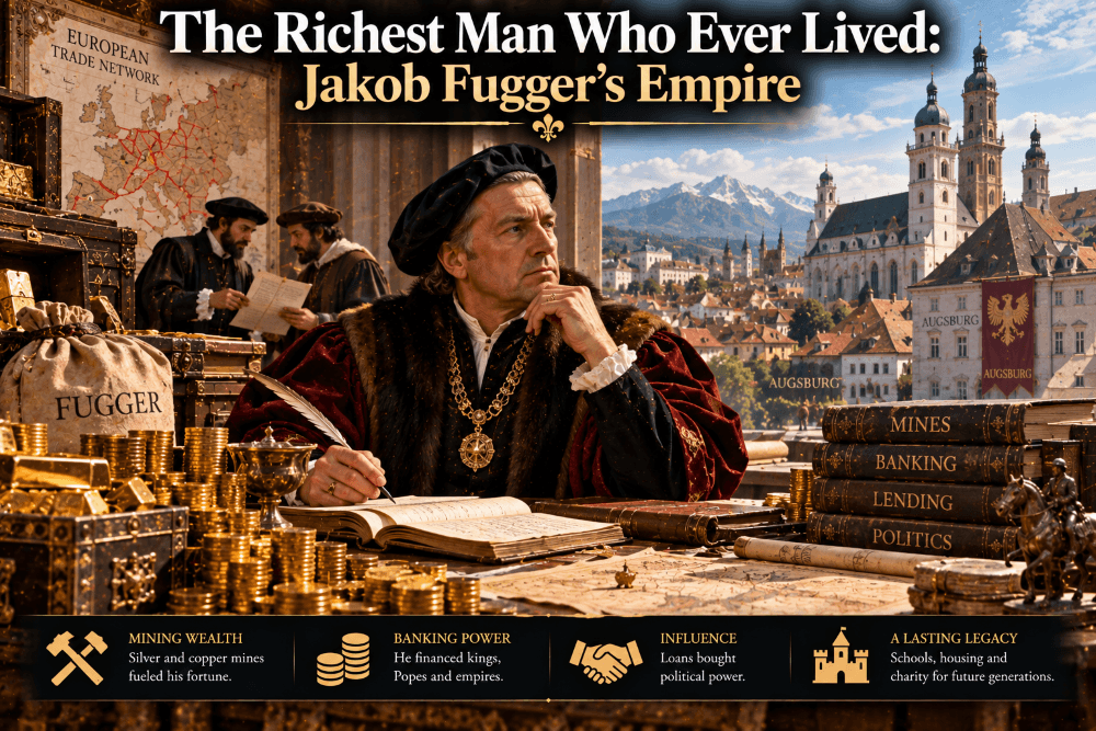 The Richest Man Who Ever Lived: Jakob Fugger’s Empire