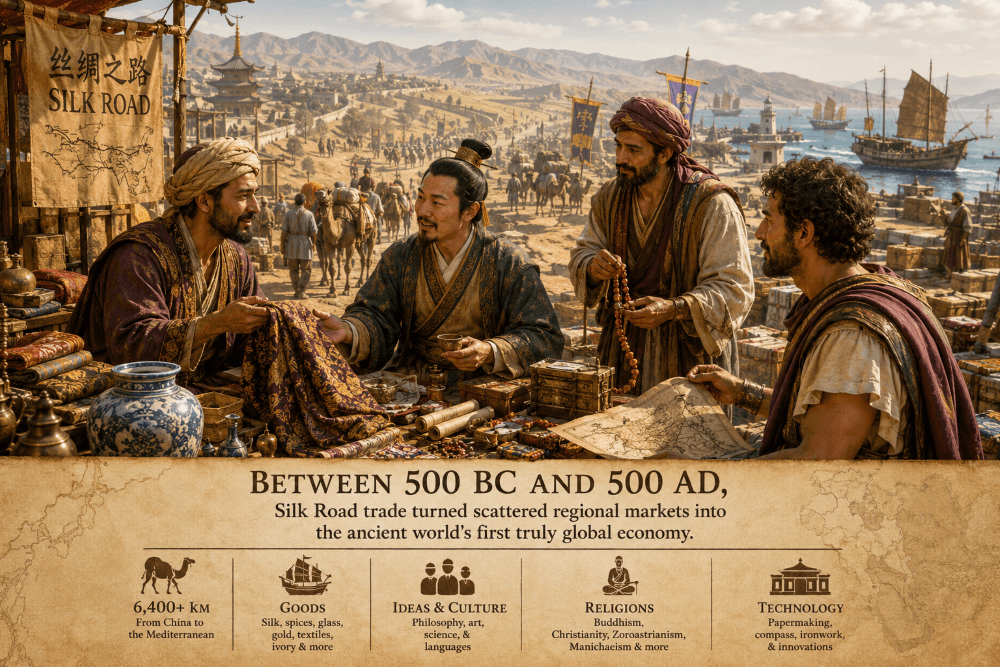 The Silk Road Trade How Ancient Networks Built Global Commerce