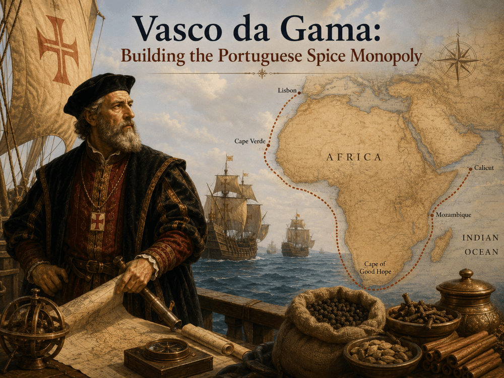 Vasco da Gama: Building the Portuguese Spice Monopoly