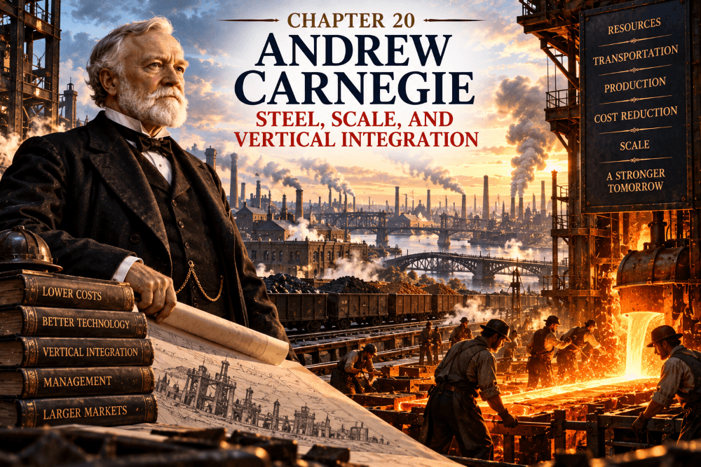Andrew Carnegie Steel, Scale, and Vertical Integration