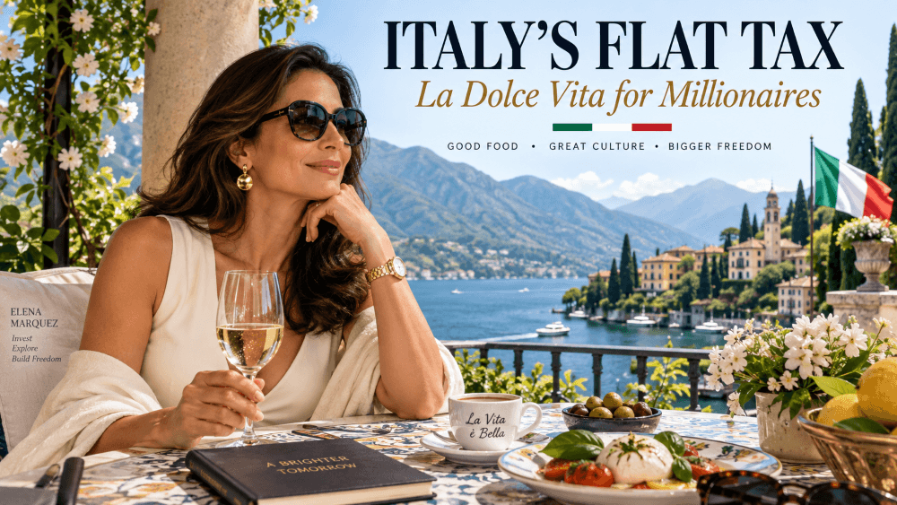 Italy Flat Tax for Millionaires La Dolce Vita
