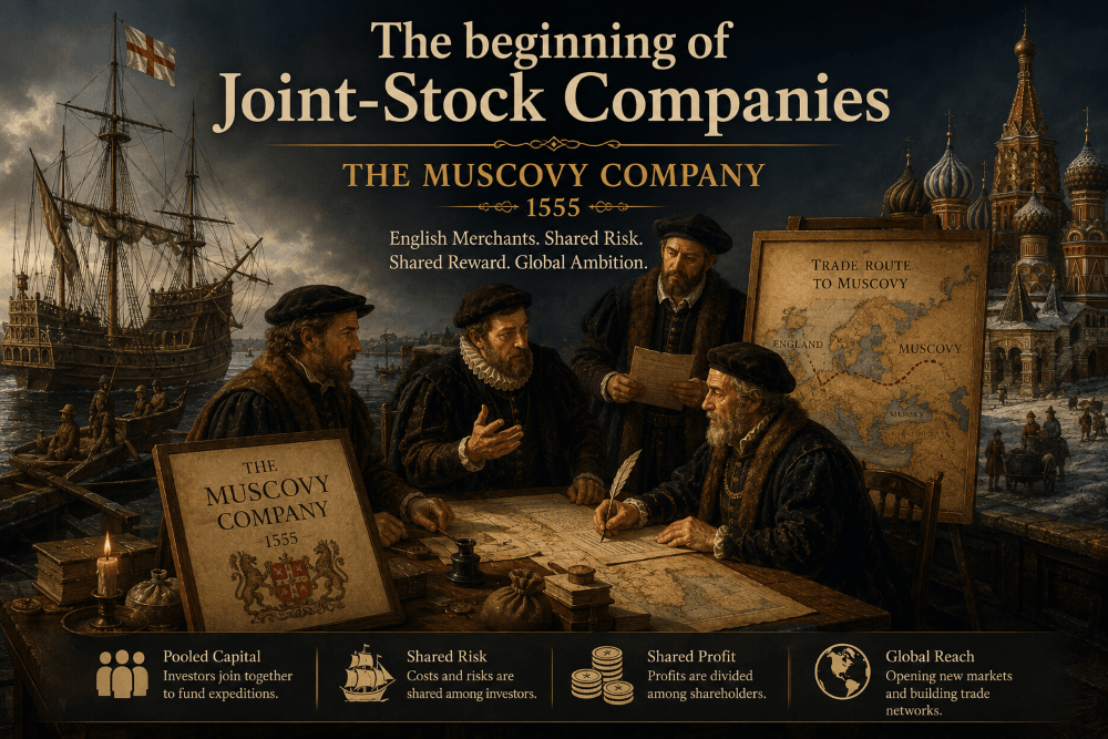 Joint-Stock Companies: The Structure That Scaled Business