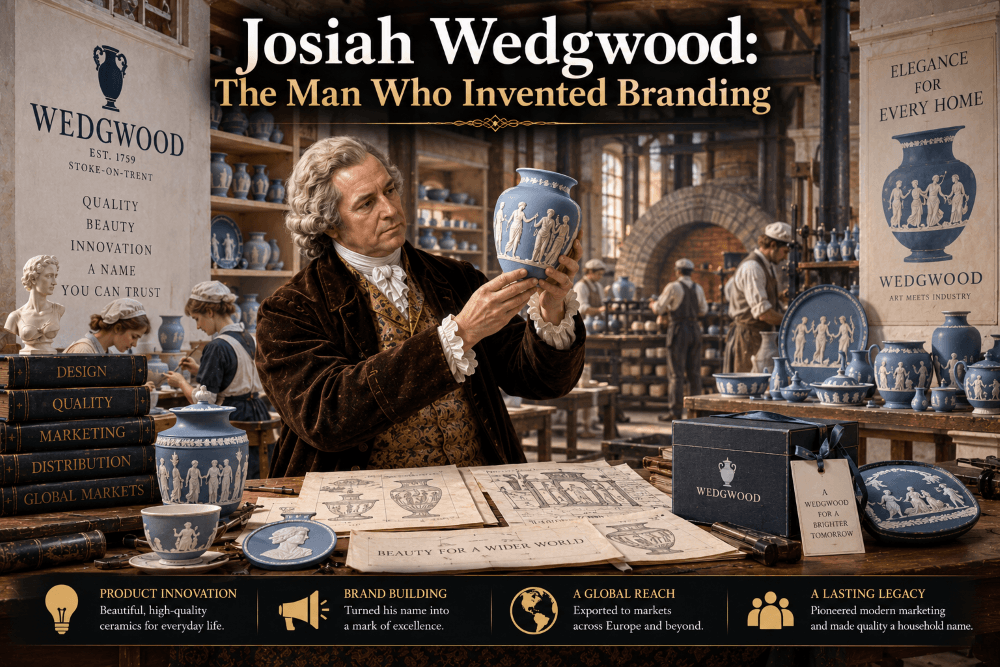 Josiah Wedgwood: The Man Who Invented Branding