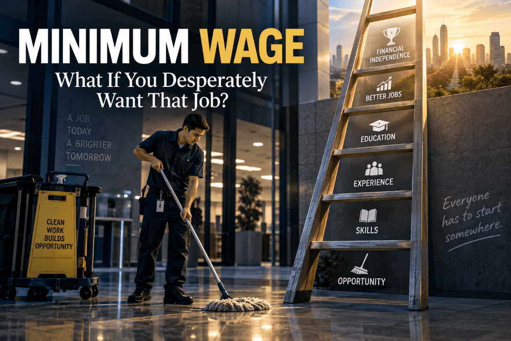 Minimum Wage What If You Desperately Want That Job