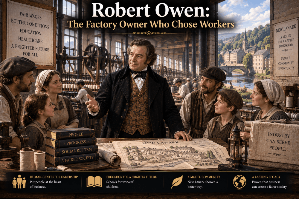 Robert Owen: The Factory Owner Who Chose Workers