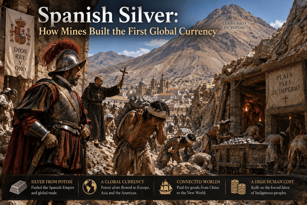 Spanish Silver How Mines Built the First Global Currency