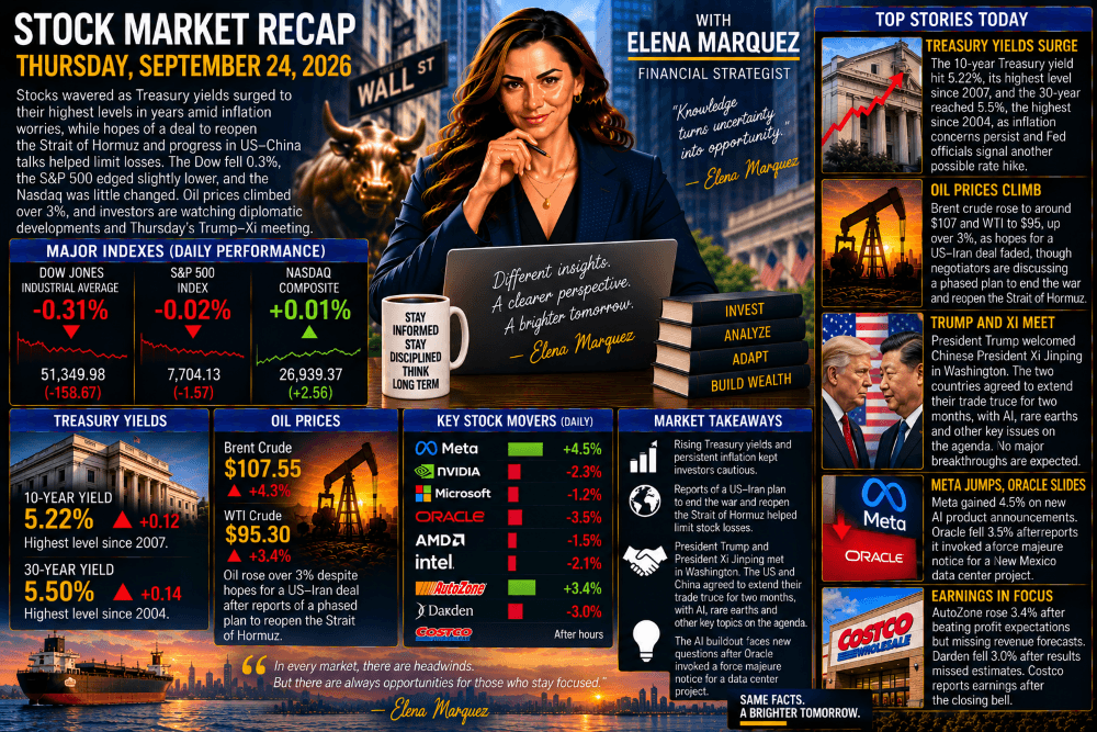 Stock Market Recap — September 24, 2026