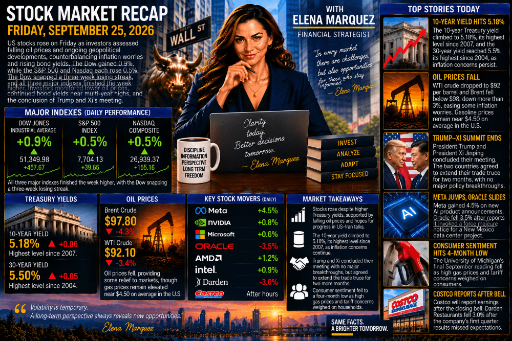 Stock Market Recap — September 25, 2026