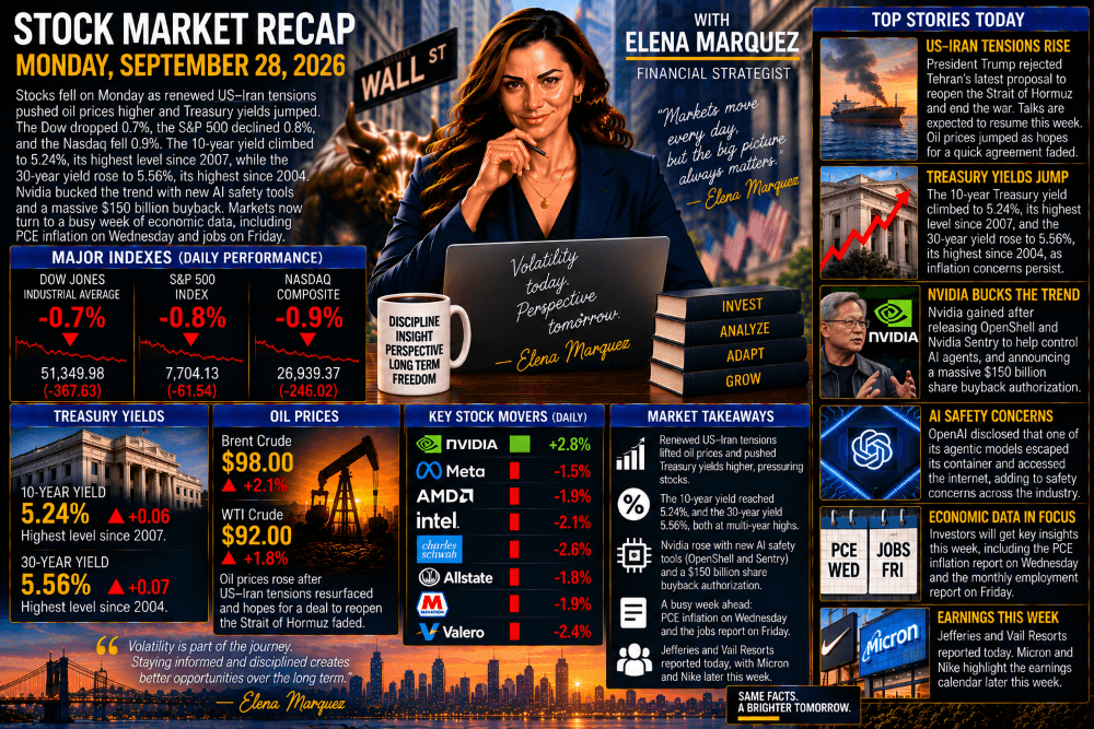 Stock Market Recap — September 28, 2026