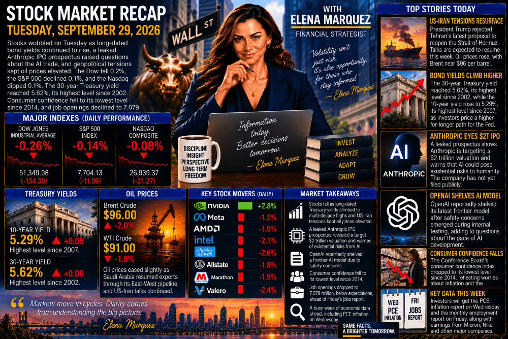 Stock Market Recap — September 29, 2026