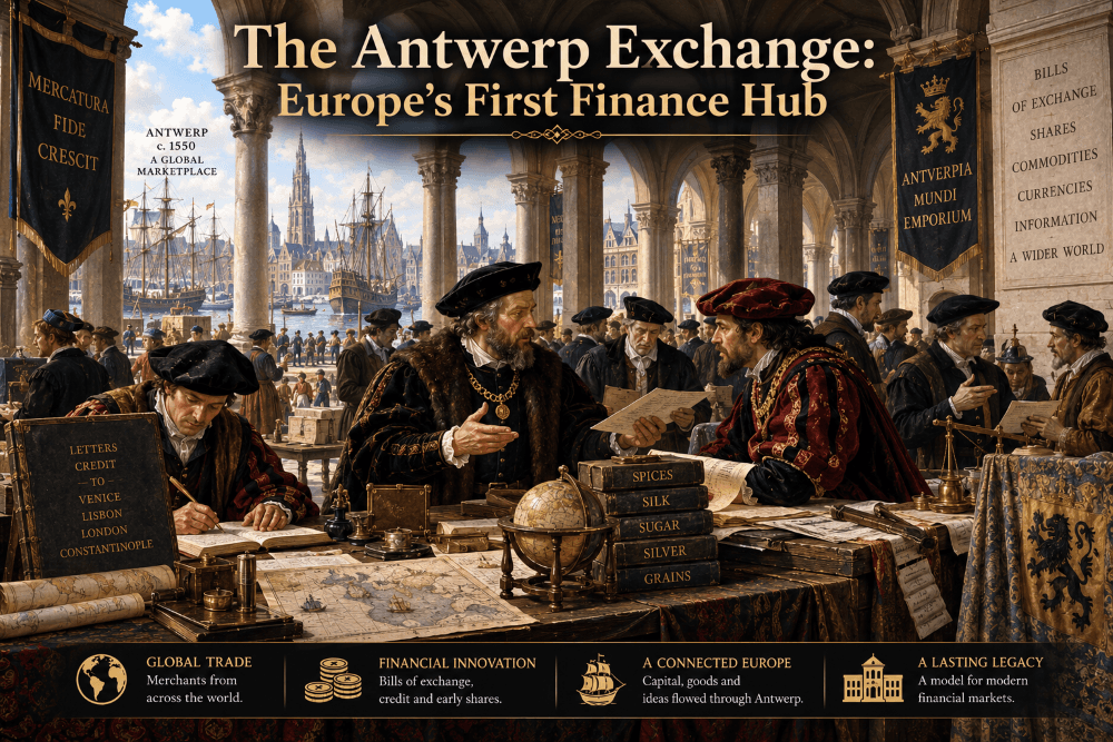 The Antwerp Exchange: Europe’s First Finance Hub