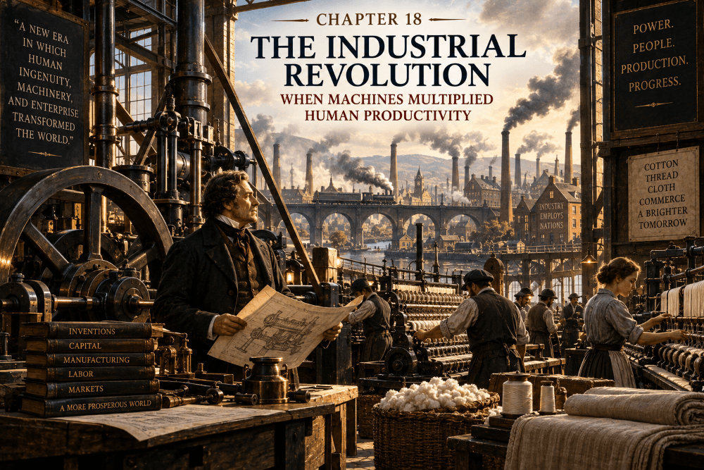 The Industrial Revolution: How Machines Multiplied Human Productivity