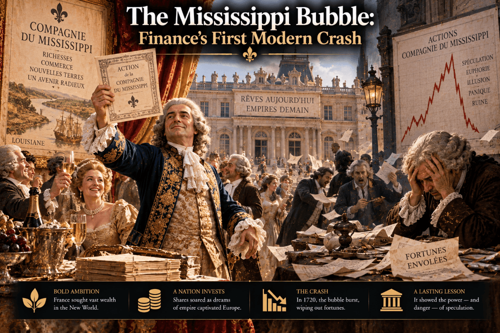 The Mississippi Bubble: Finance’s First Modern Crash