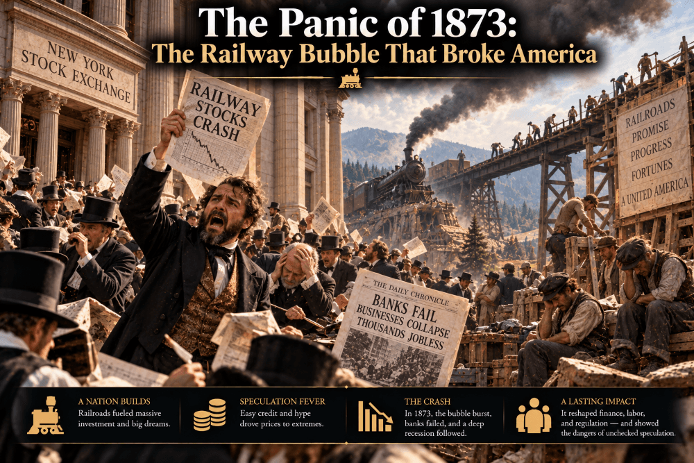 The Panic of 1873 The Railway Bubble That Broke America