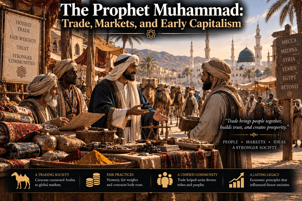 The Prophet Muhammad: Trade, Markets, and Early Capitalism