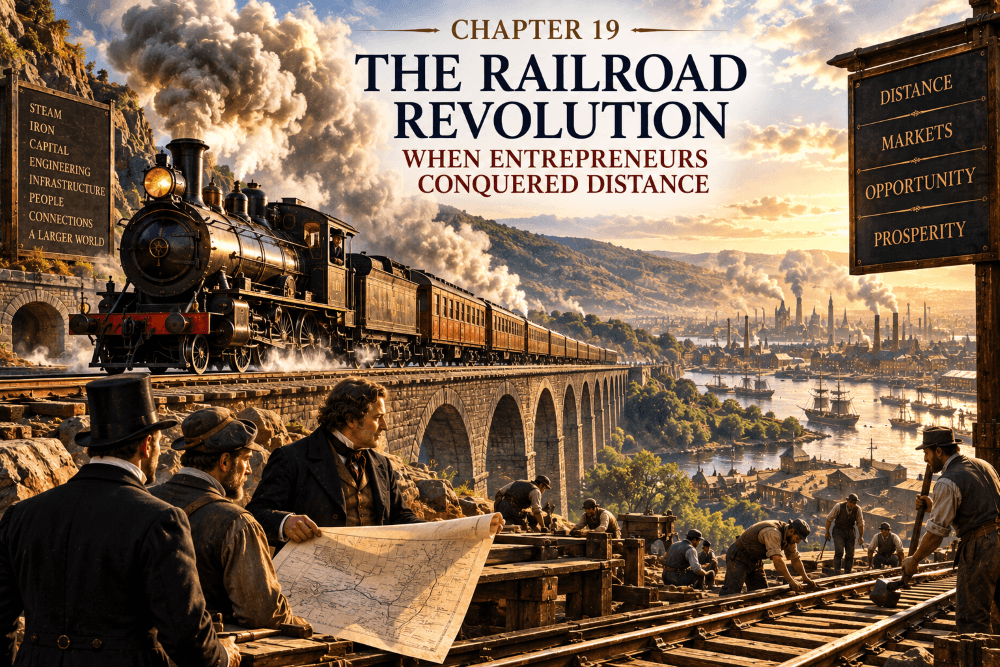 The Railroad Revolution How Railways Changed Entrepreneurship and Conquered Distance