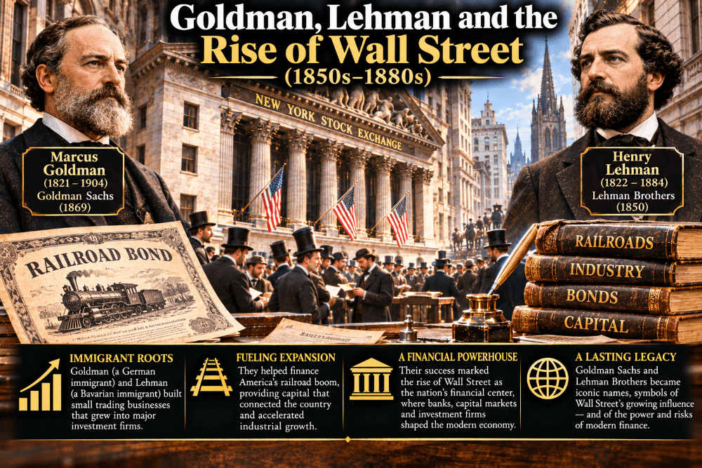 Goldman Sachs and Lehman Brothers: Wall Street’s Rise