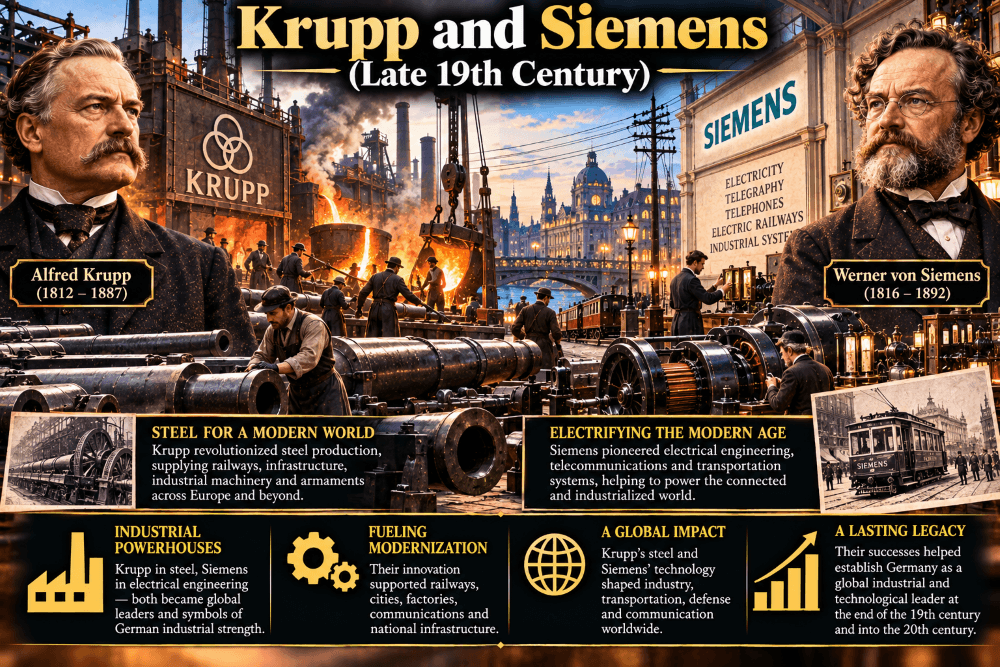 Krupp and Siemens Steel, Electricity and Empire