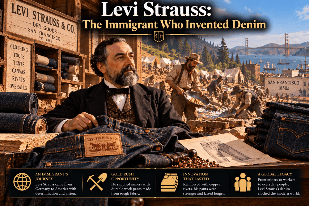 Levi Strauss: The Immigrant Who Invented Denim