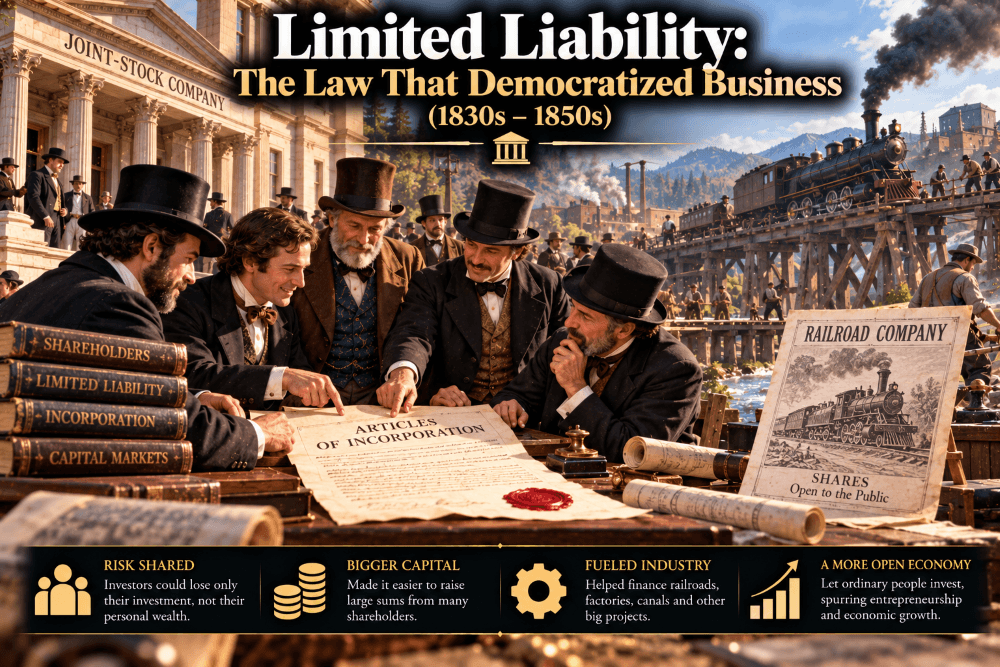 Limited Liability: The Law That Democratized Business
