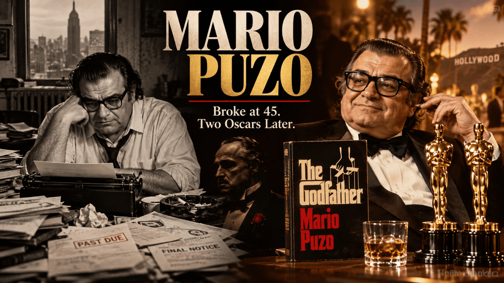 Mario Puzo Broke at 45, Then He Wrote The Godfather