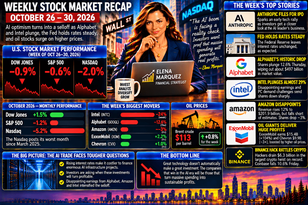 Stock Market Recap October 26–30, 2026