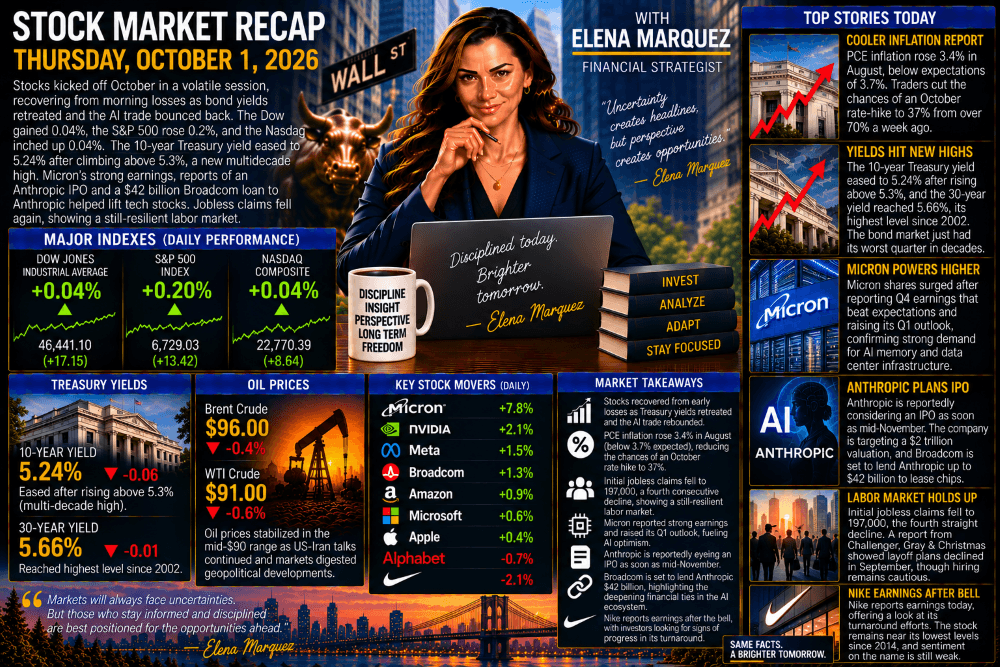 Stock Market Recap — October 1, 2026