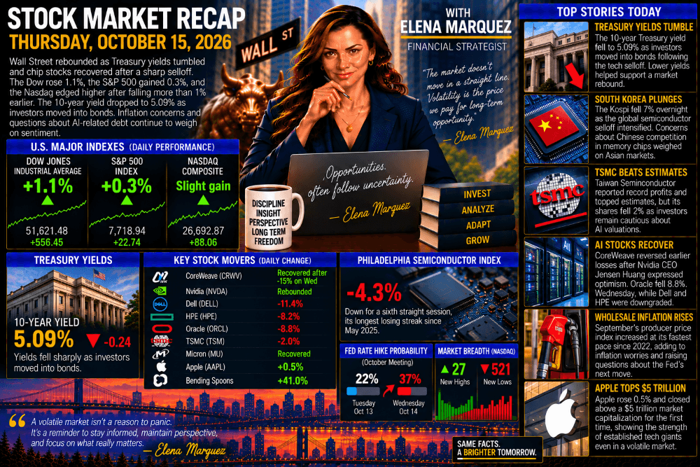 Stock Market Recap — October 15, 2026
