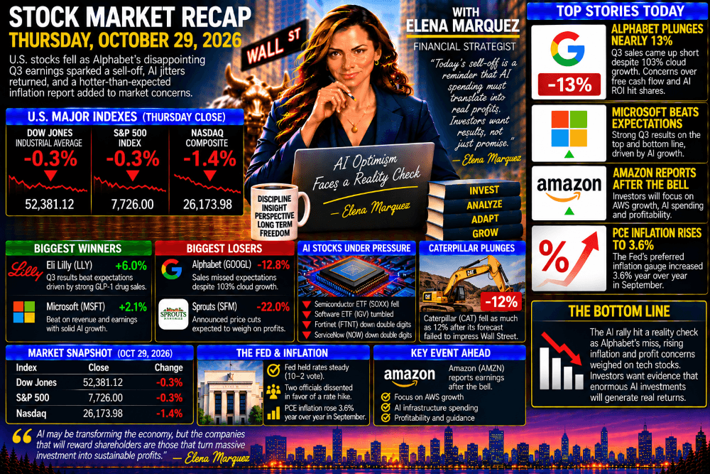 Stock Market Recap — October 29, 2026