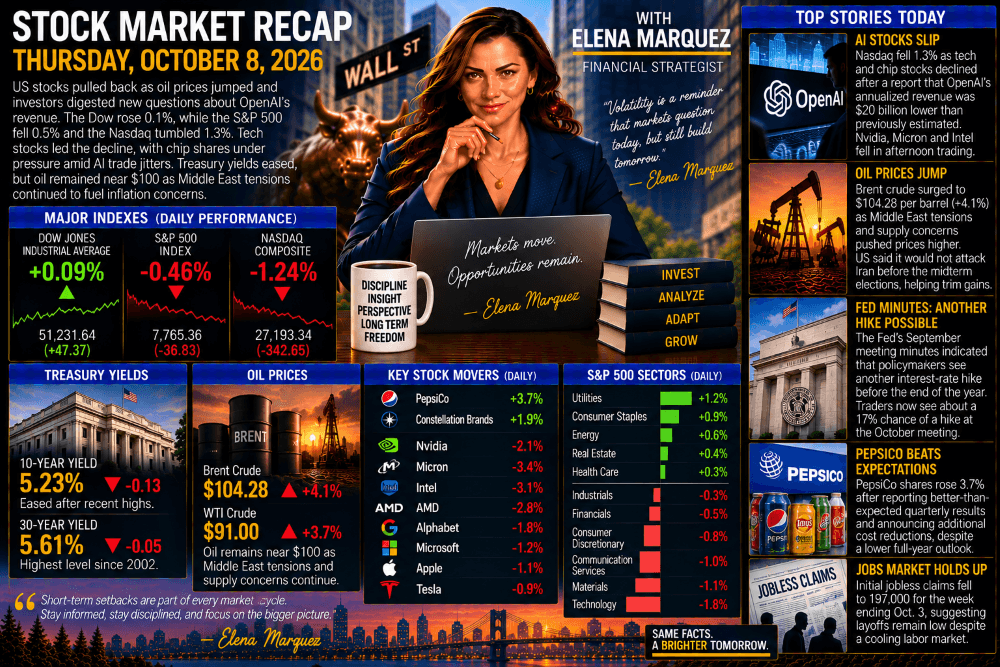 Stock Market Recap — October 8, 2026