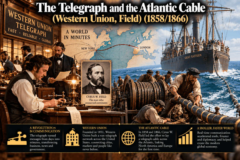 The Atlantic Cable: Cyrus Field’s Costly Persistence